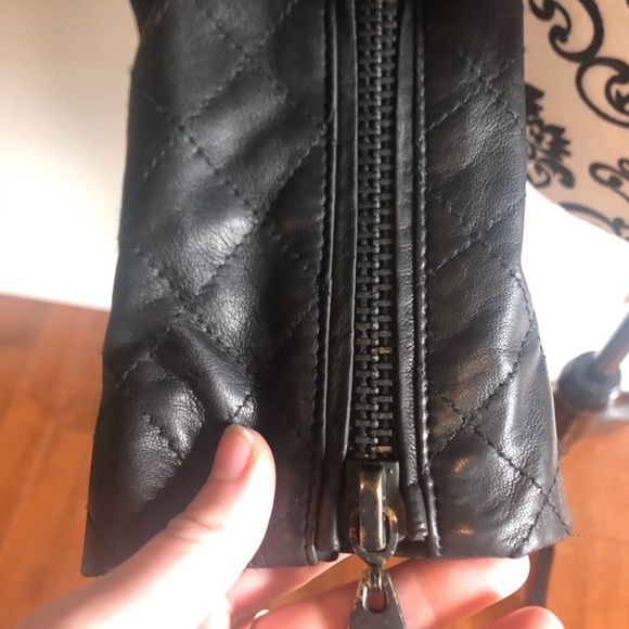 Aritzia Doma leather biker jacket - Picture 3 of 11